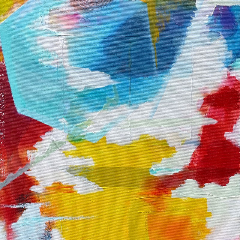Close up of the Painting