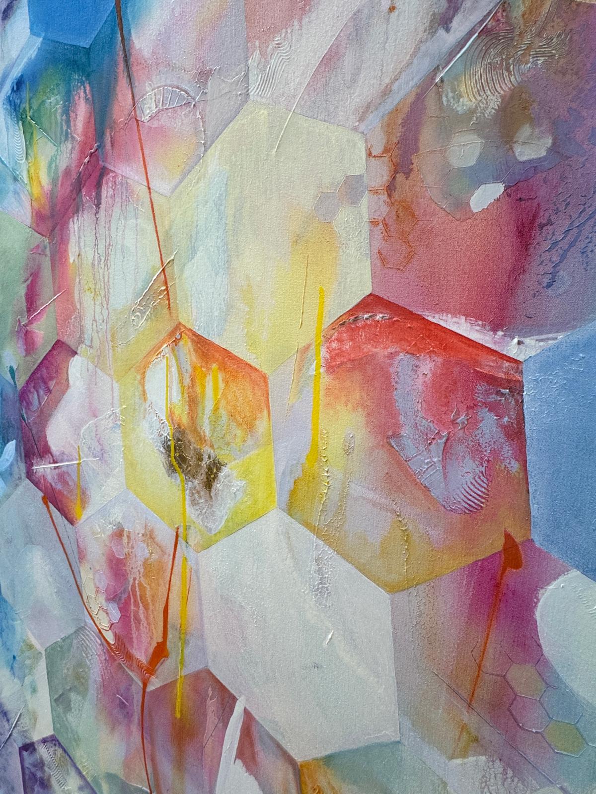 Close up of Abstract Art