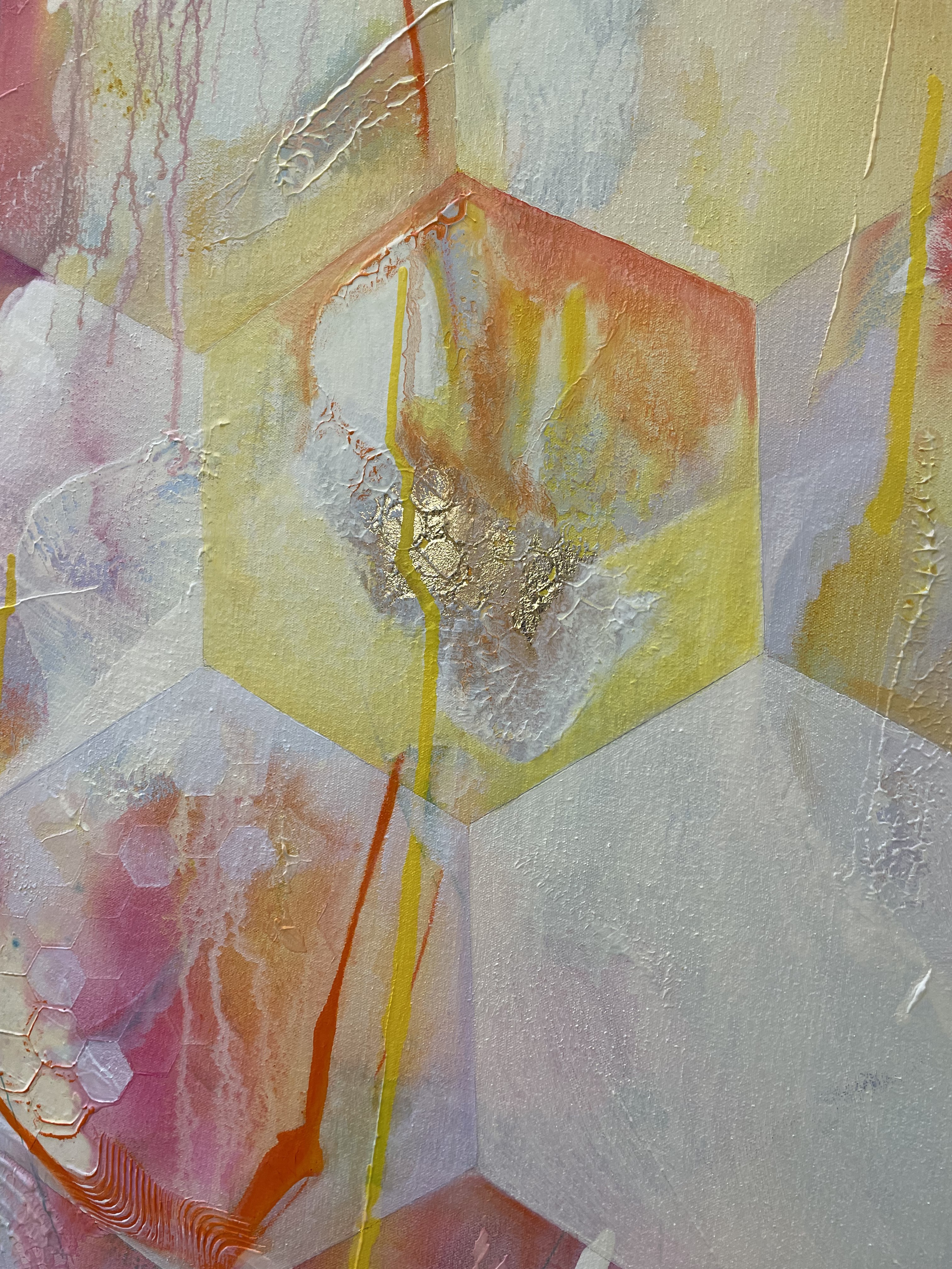 Close up of Abstract Art