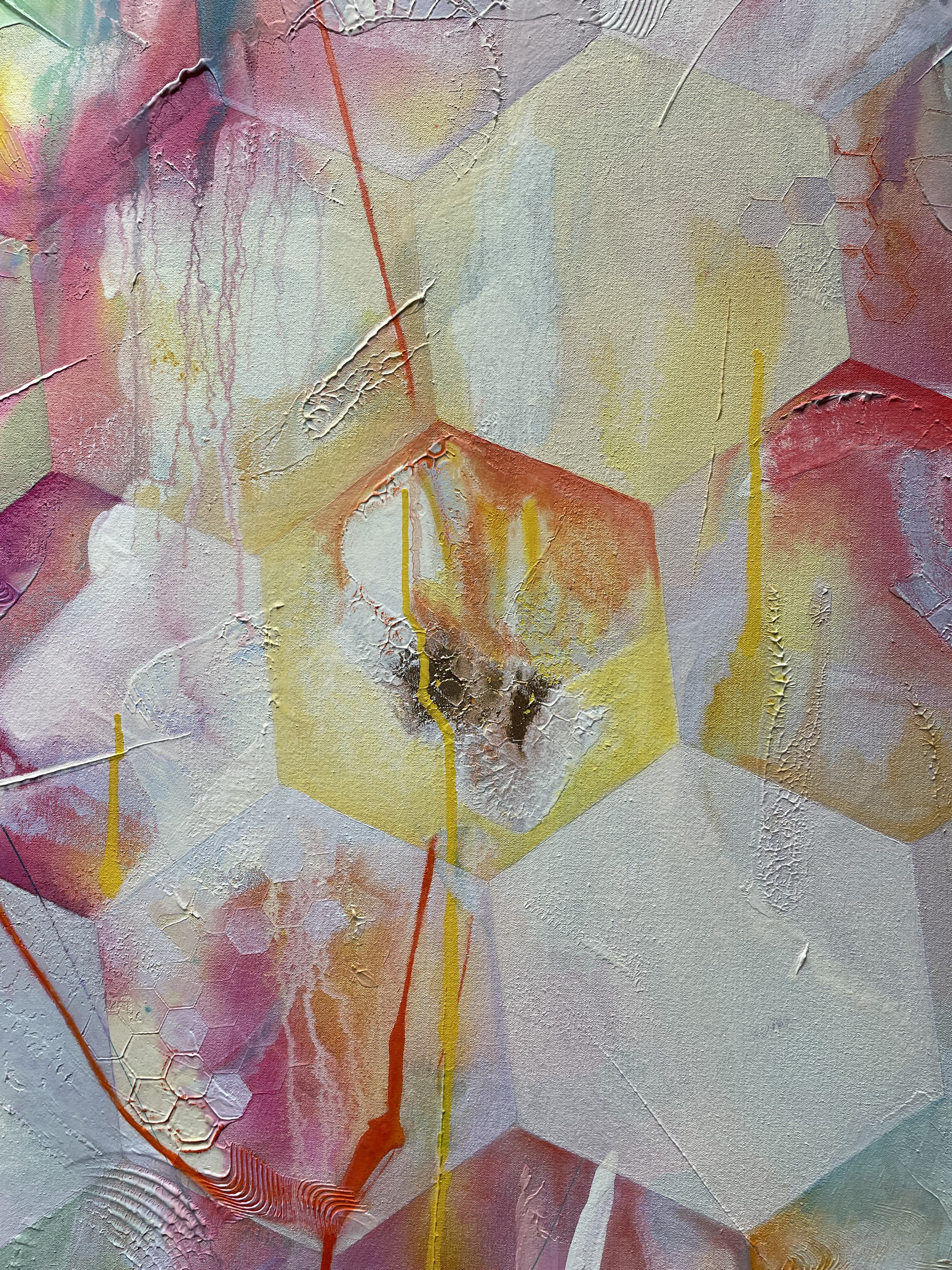 Close up of Abstract Art