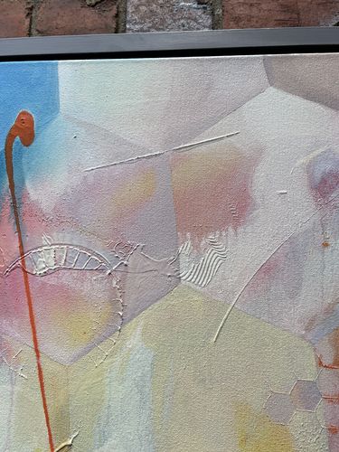Close up of Abstract Art