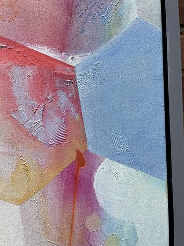 Close up of Abstract Art