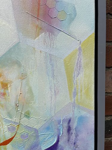 Close up of Abstract Art