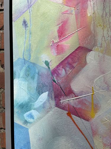 Close up of Abstract Art