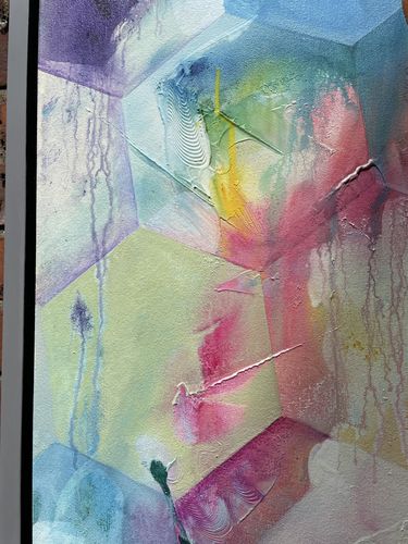 Close up of Abstract Art