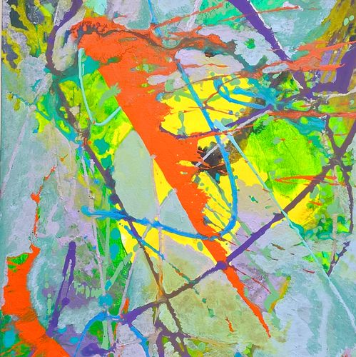 Image of Abstract Painting Separation